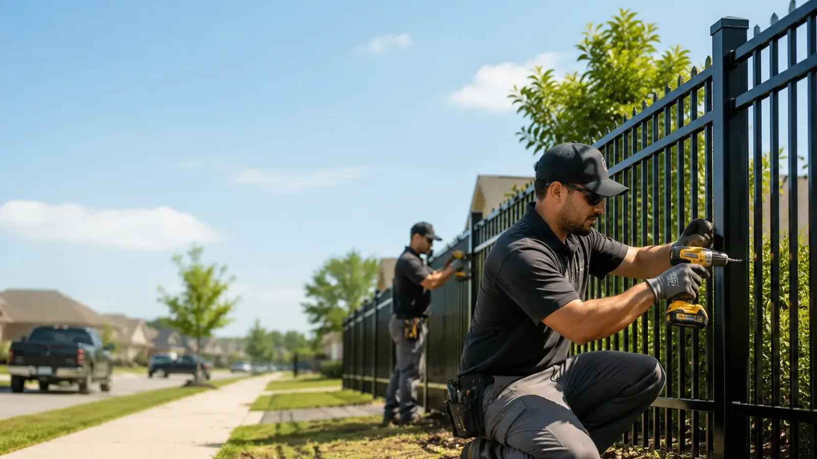 Metal Fence Installation in Macedonia, IL